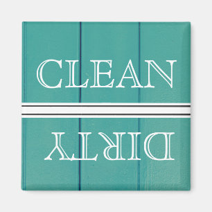 Geschirrspüler im Holzstil Magnet Sauberkeit und 