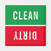 Geschirrspüler in Büros - Sauberkeit und schmutzig Magnet (Vorne)