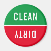 Geschirrspüler in Büros - Sauberkeit und schmutzig Magnet (Vorne)