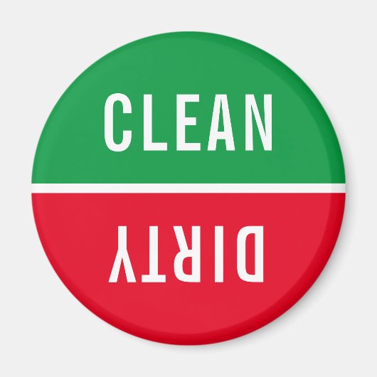 Geschirrspüler in Büros - Sauberkeit und schmutzig Magnet (Vorne)