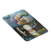 Geschirrspüler - Indikator Sauberkeit/Durchsichtig Magnet (Rechte Seite)