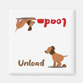 Geschirrspüler, lachend und entladen magnet (Vorne)