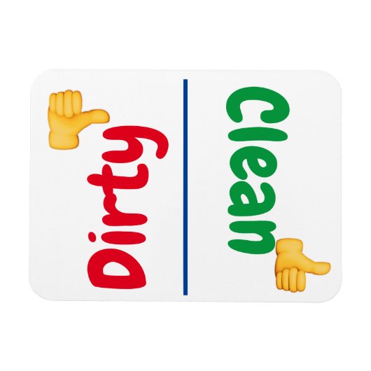 Geschirrspüler Magnet (Horizontal)