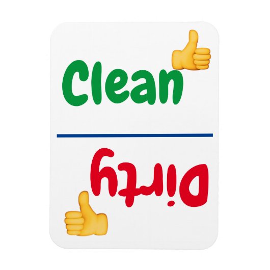 Geschirrspüler Magnet (Vertikal)