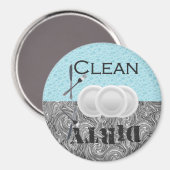 Geschirrspüler Magnet (Vorderseite/Rückseite)