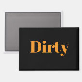 Geschirrspüler Magnet (Vorderseite/Rückseite)