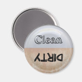 Geschirrspüler Magnet (Vorderseite/Rückseite)