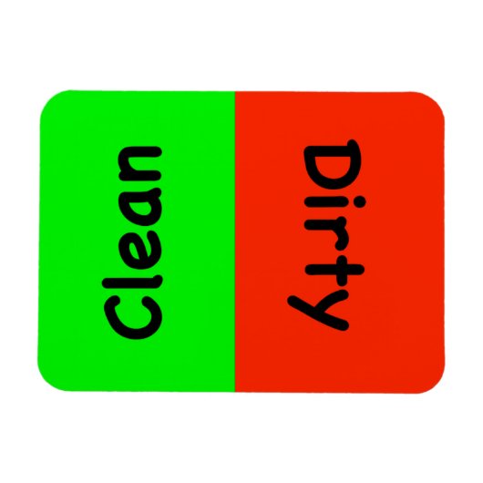 Geschirrspüler Magnet (Horizontal)