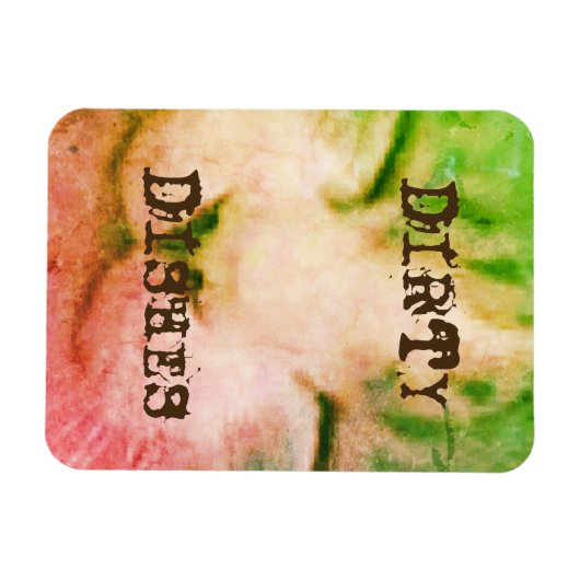 Geschirrspüler Magnet Cat Dirty (Horizontal)