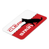 Geschirrspüler Magnet - geleckt sauber (Linke Seite)