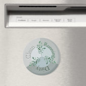 Geschirrspüler Magnet Grüne Ruscus Leaf Saubere Sc (In Situ (Geschirrspüler))