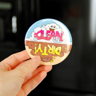 Geschirrspüler Reversible saubere, schmutzige Magn Magnet