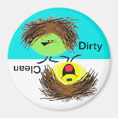 Geschirrspüler, sauber oder dick magnet (Vorne)