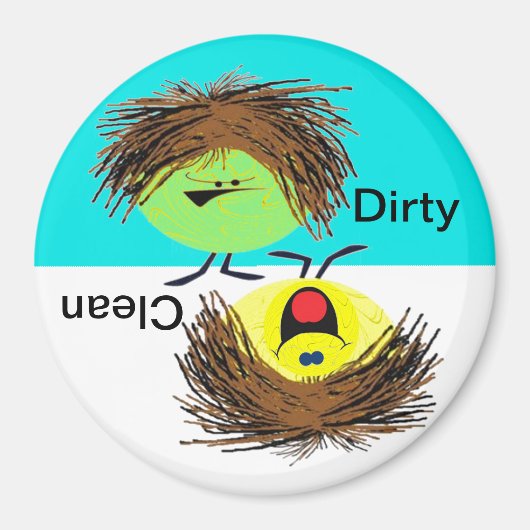 Geschirrspüler, sauber oder dick magnet (Vorne)