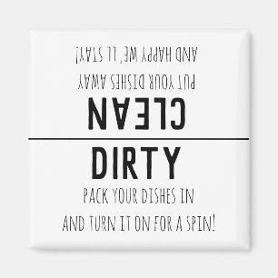 Geschirrspüler (sauber oder dreckig) magnet