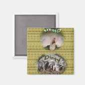 Geschirrspülmagazin Magnet (Vorderseite/Rückseite)