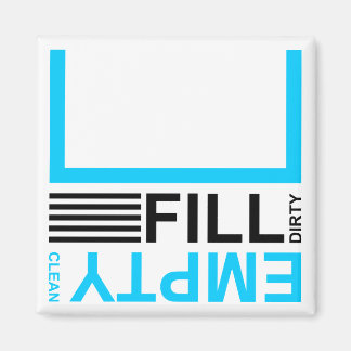 Geschirrspülmagazin Magnet