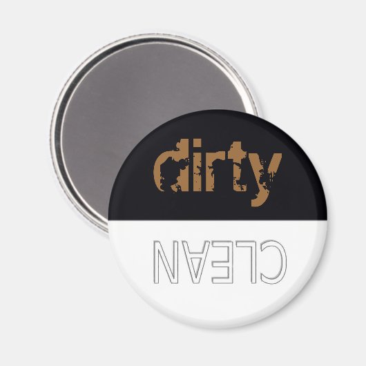 Geschirrspülmagazin Magnet (Vorderseite/Rückseite)