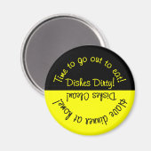 Geschirrspülmagazin Magnet (Vorderseite/Rückseite)