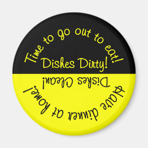 Geschirrspülmagazin Magnet