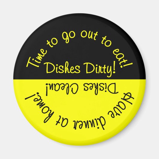 Geschirrspülmagazin Magnet (Vorne)