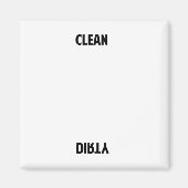 Geschirrspülmagazin Magnet (Vorne)