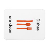 Geschirrspülmagazin Magnet (Horizontal)