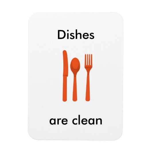 Geschirrspülmagazin Magnet (Vertikal)