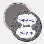 Geschirrspülmagazin Magnet (Vorderseite/Rückseite)