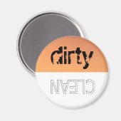 Geschirrspülmagazin Magnet (Vorderseite/Rückseite)