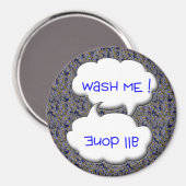 Geschirrspülmagazin Magnet (Vorderseite/Rückseite)