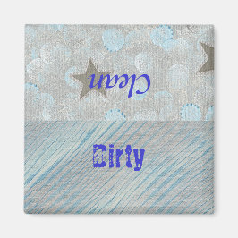 Geschirrspülmagnete - Blasen und Sterne Magnet