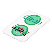 Geschirrspülmagnete, saubere grüne Teller Magnet (Linke Seite)