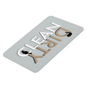 Geschirrspülmaschine für saubere Katzen - LG Magnet (Linke Seite)