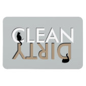 Geschirrspülmaschine für saubere Katzen - LG Magnet (Horizontal)