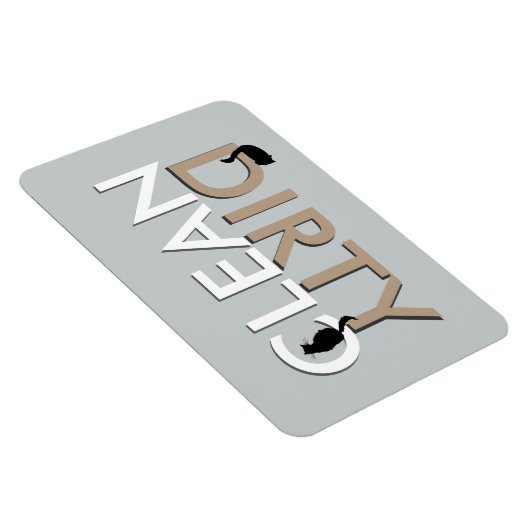 Geschirrspülmaschine für saubere Katzen - LG Magnet (Rechte Seite)