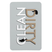 Geschirrspülmaschine für saubere Katzen - LG Magnet (Vertikal)