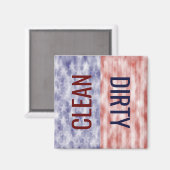 Geschirrspülmaschine Magnet American Flag (Vorderseite/Rückseite)