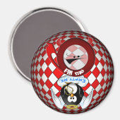 Geschirrspülmaschine Magnet der Teufel machte mich (Vorderseite/Rückseite)