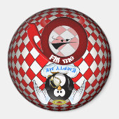 Geschirrspülmaschine Magnet der Teufel machte mich (Vorne)