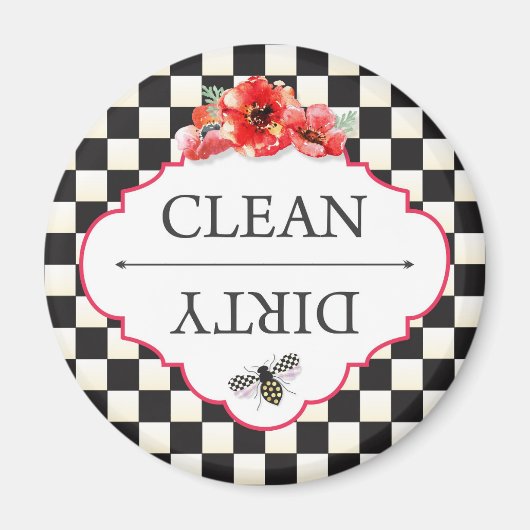 Geschirrspülmaschine Magnet Sauberkeit Dirty (Vorne)