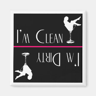 Geschirrspülmaschine Magnet — Schmutziges Mädchen