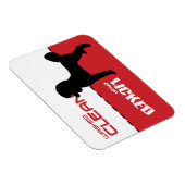 Geschirrspülmaschine Poodle Silhouette Magnet - ge (Rechte Seite)