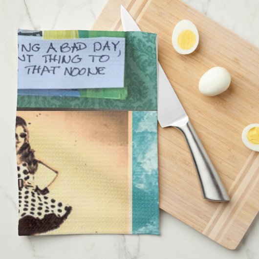 Geschirrtuch (Viertel Falte)