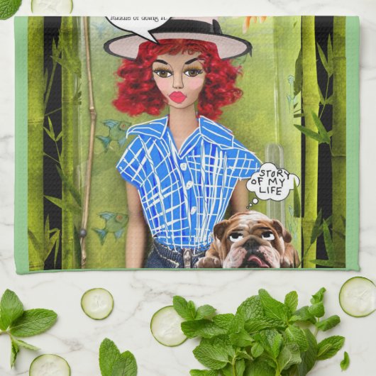 Geschirrtuch (Gefaltet)