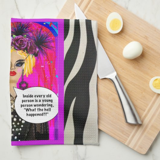 Geschirrtuch (Viertel Falte)