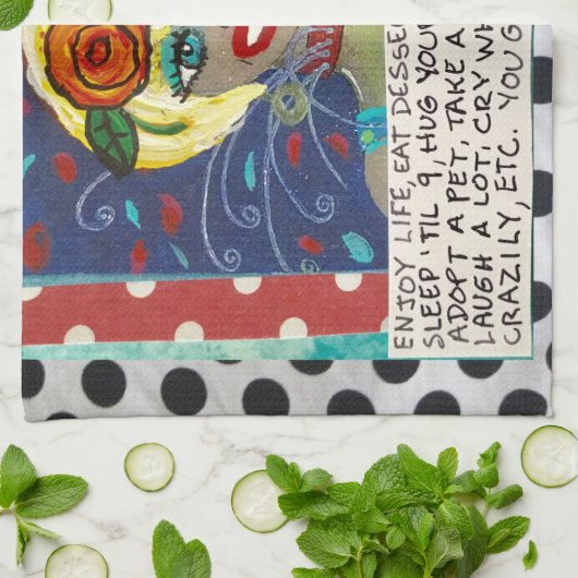 Geschirrtuch (Gefaltet)