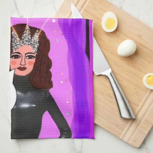 Geschirrtuch (Viertel Falte)