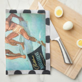 Geschirrtuch (Viertel Falte)