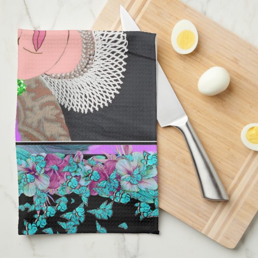 Geschirrtuch (Viertel Falte)